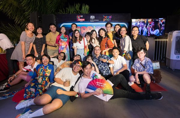 IT’S T TIME tham dự sự kiện Pride Party do Đại sứ quán Anh và Hanoi Pride phối hợp tổ chức