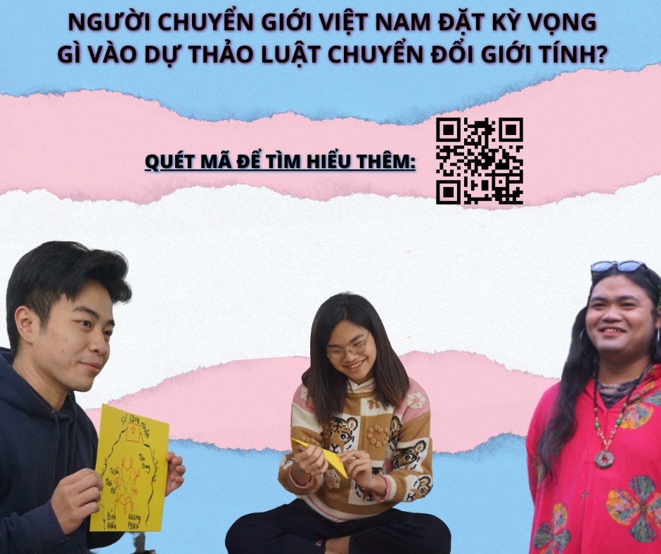 ITT nghiên cứu “Tham vấn cộng đồng người chuyển giới và đa dạng giới tại việt nam về dự thảo luật chuyển đổi giới tính”.