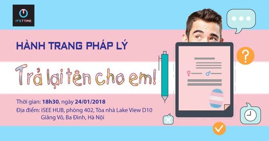 HÀNH TRANG PHÁP LÝ #1 – TRẢ LẠI TÊN CHO EM!