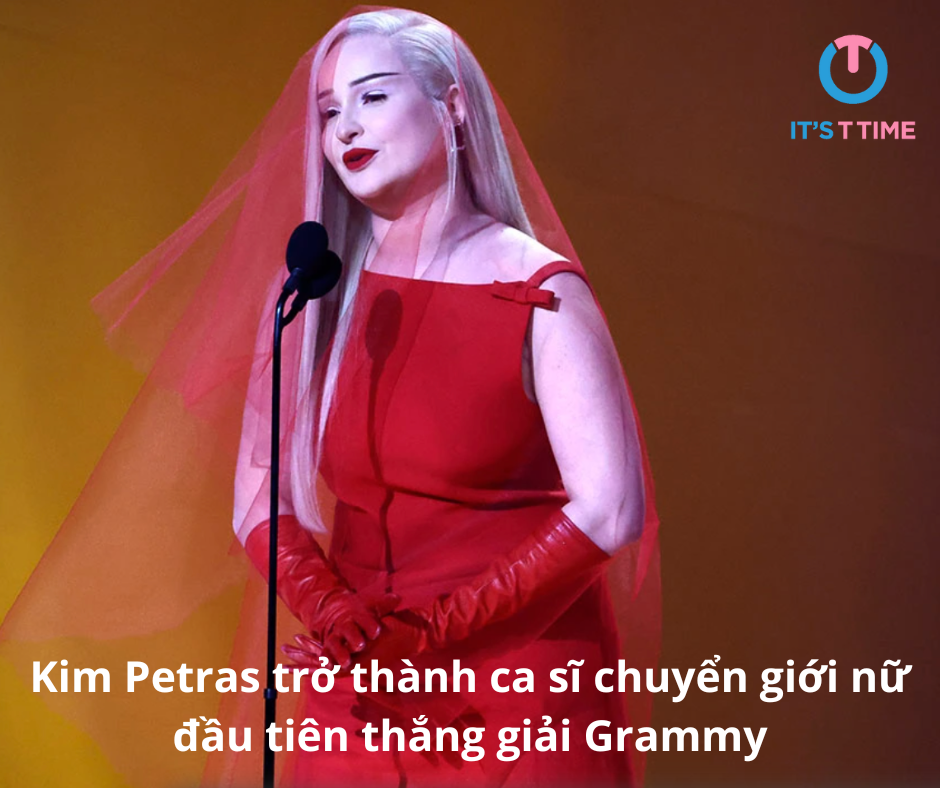 KIM PETRAS, CA SĨ CHUYỂN GIỚI NỮ ĐẦU TIÊN CHIẾN THẮNG GIẢI GRAMMY VỚI MÀN TRÌNH DIỄN BỘ ĐÔI POP HAY NHẤT