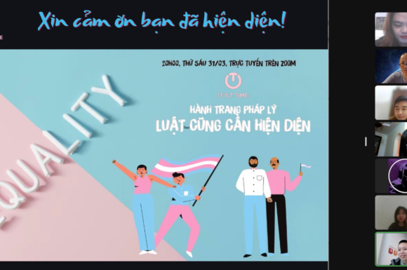 LỜI CẢM ƠN SAU SỰ KIỆN “HÀNH TRANG PHÁP LÝ: LUẬT CŨNG CẦN HIỆN DIỆN”