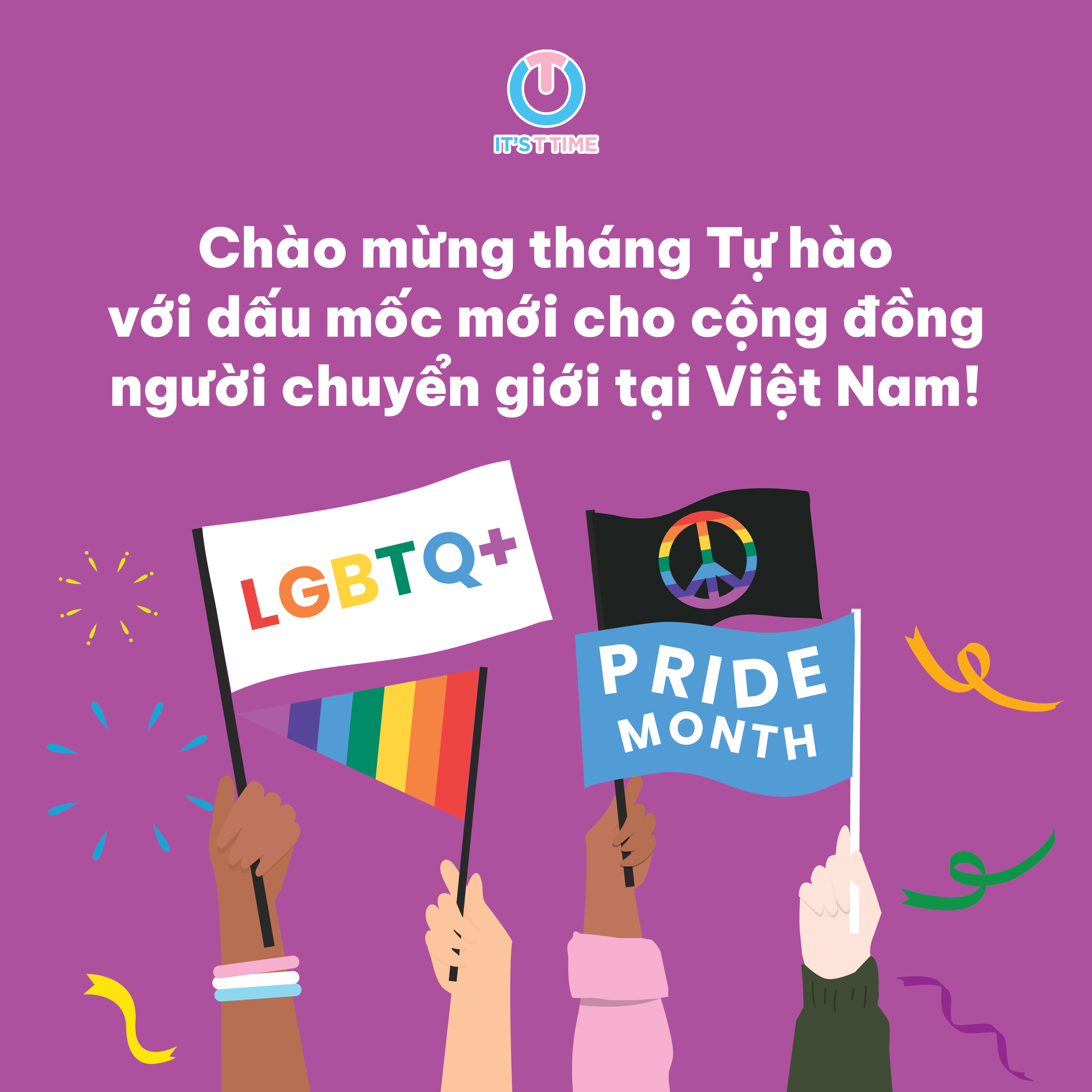 🏳️‍🌈CHÀO MỪNG THÁNG TỰ HÀO VỚI DẤU MỐC MỚI CHO CỘNG ĐỒNG NGƯỜI CHUYỂN GIỚI TẠI VIỆT NAM 🏳️‍⚧️