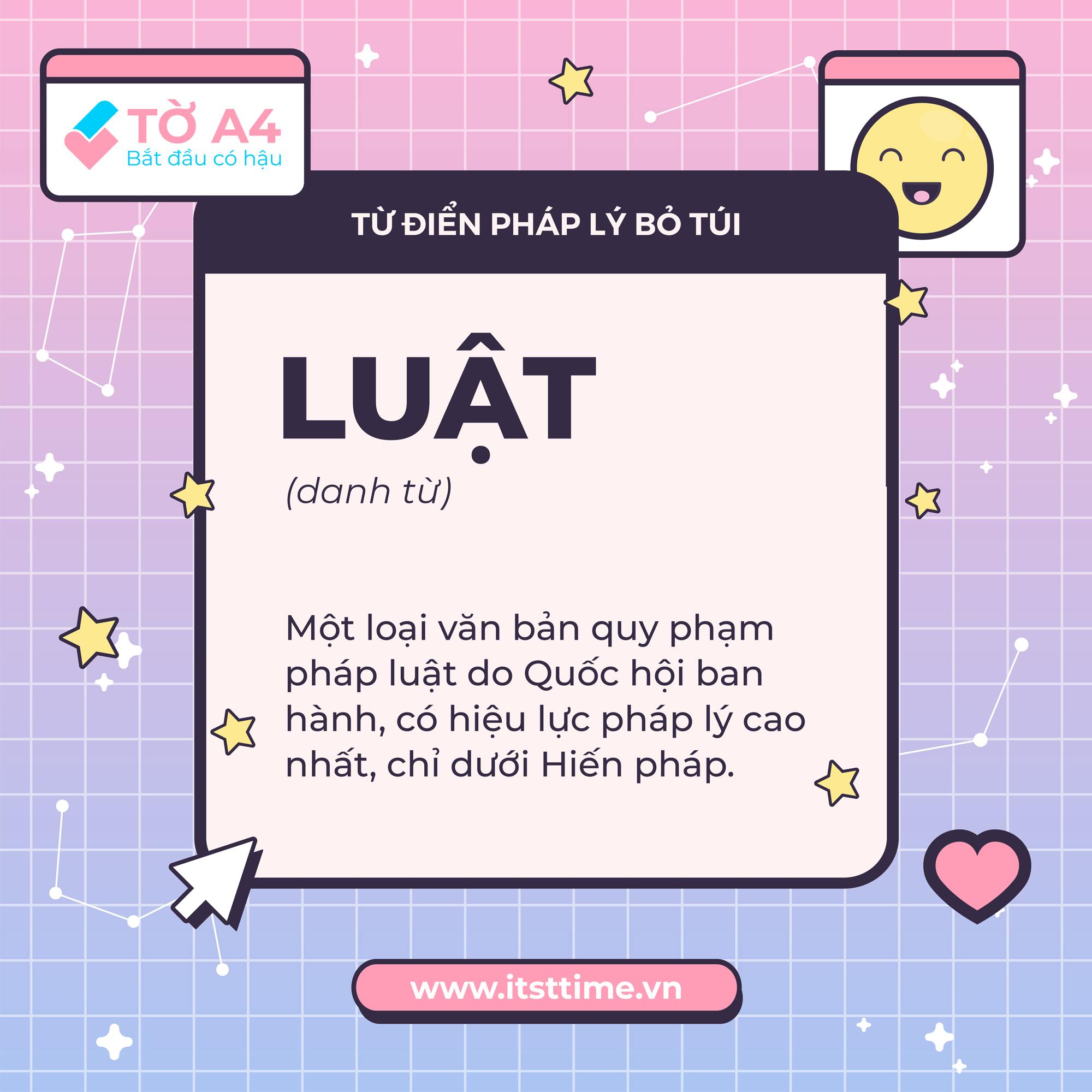 📙TỪ ĐIỂN PHÁP LÝ BỎ TÚI 01: LUẬT VÀ PHẠM VI ĐIỀU CHỈNH CỦA CỦA LUẬT LÀ GÌ?