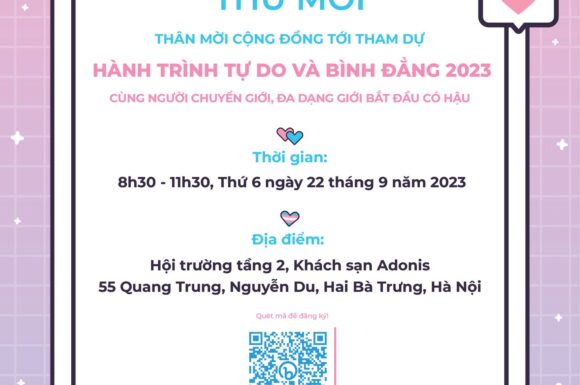 🎞️ HÀNH TRÌNH TỰ DO VÀ BÌNH ĐẲNG 2023 – BẮT ĐẦU CÓ HẬU CÙNG NGƯỜI CHUYỂN GIỚI, ĐA DẠNG GIỚI