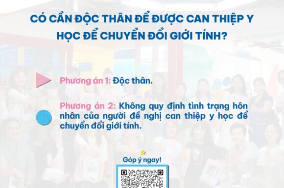 CÓ CẦN ĐỘC THÂN ĐỂ ĐƯỢC CAN THIỆP Y HỌC ĐỂ CHUYỂN ĐỔI GIỚI TÍNH