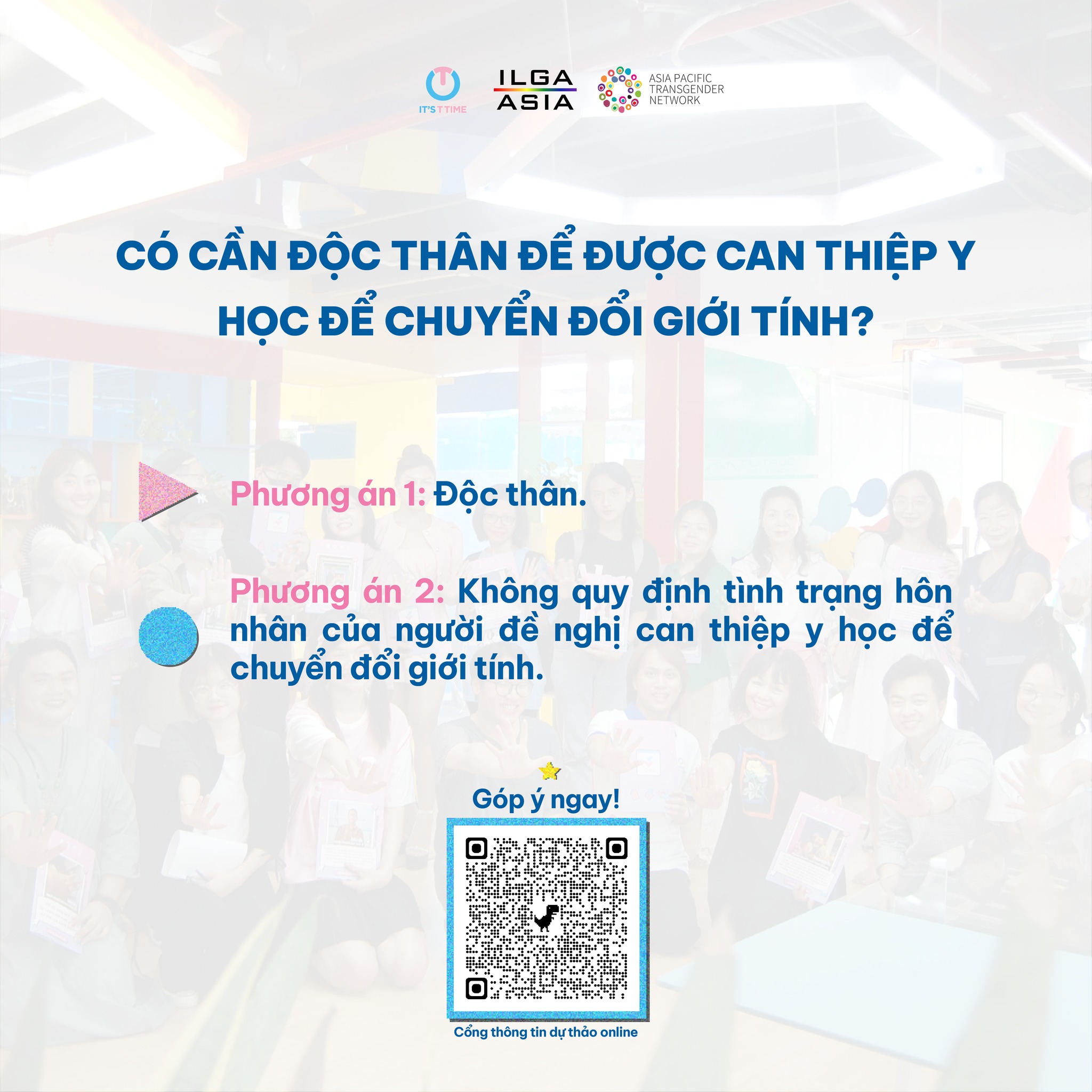 CÓ CẦN ĐỘC THÂN ĐỂ ĐƯỢC CAN THIỆP Y HỌC ĐỂ CHUYỂN ĐỔI GIỚI TÍNH